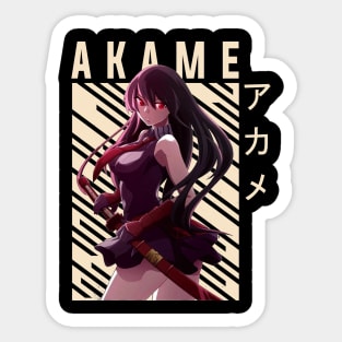 Akame - Akame Ga Kill Sticker